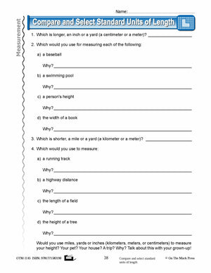 Third Grade Measurement Lesson Plans Aligned to Common Core