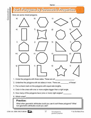 Third Grade Geometry Lesson Plans Aligned to Common Core