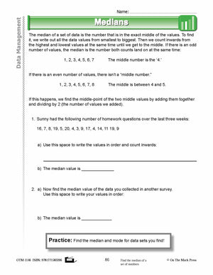 Fourth Grade Data Management  Lesson Plans Aligned to Common Core
