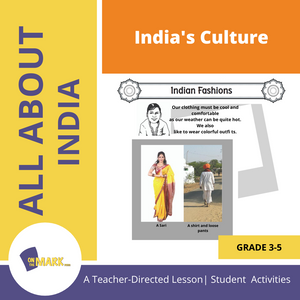 India's Culture Grades 3-5 Lesson Plan