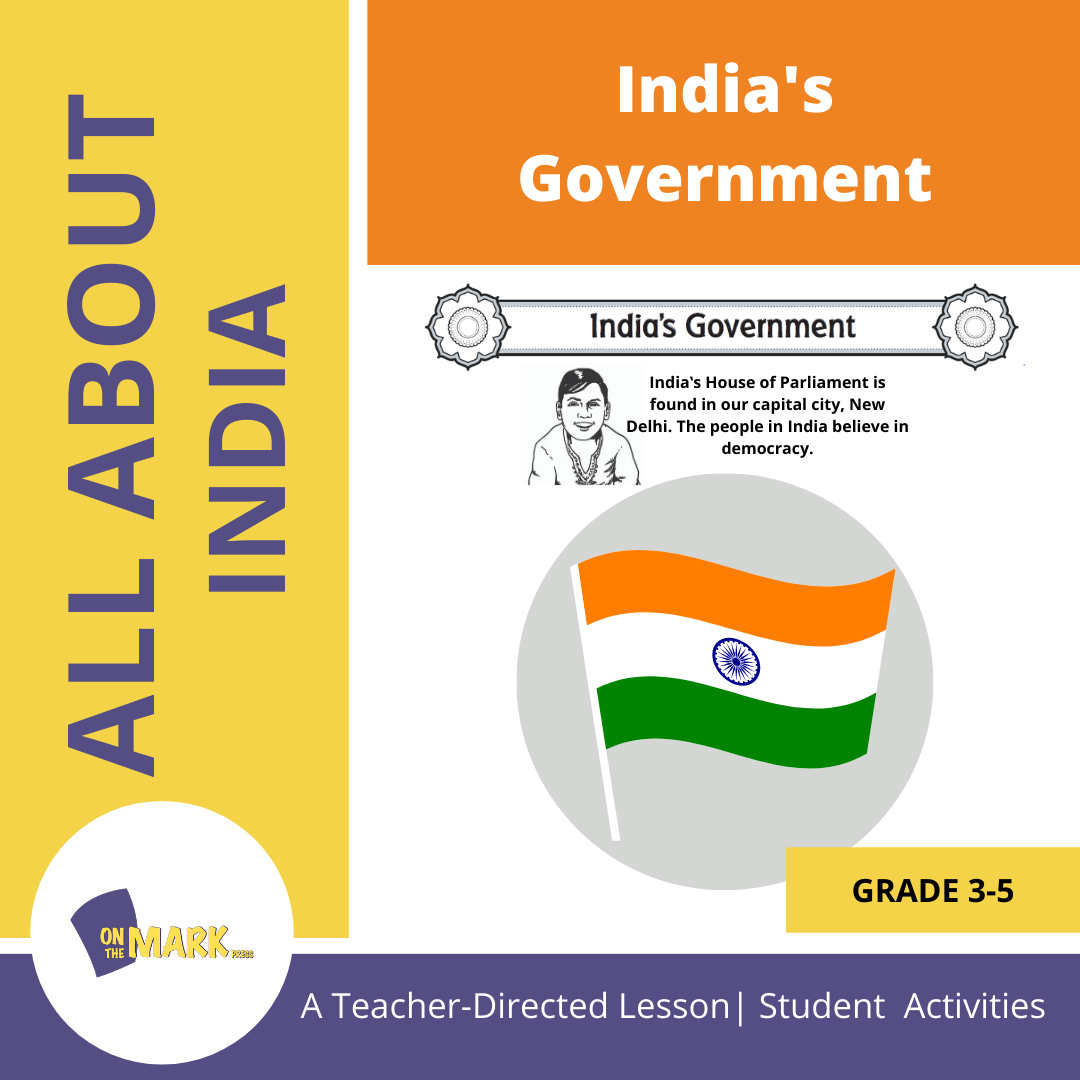 India's Government Grades 3-5 Lesson Plan