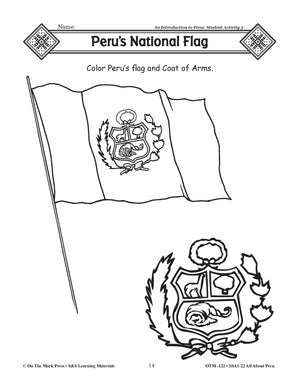 An Introduction to Peru - A Teacher Directed Lesson Plan Grades 3-5