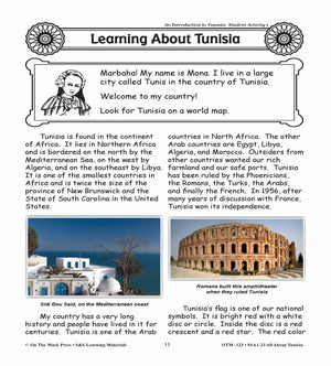 An Introduction to Tunisia- A Teacher Directed Lesson Plan Grades 3-5