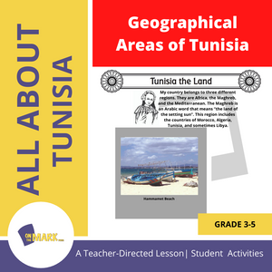 Geographical Areas of Tunisia Grades 3-5