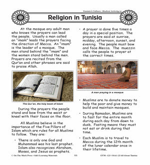 Tunisia's Culture Grades 3-5
