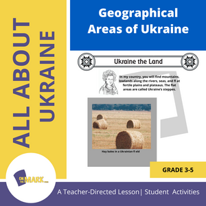 Geographical Areas of Ukraine Grades 3-5
