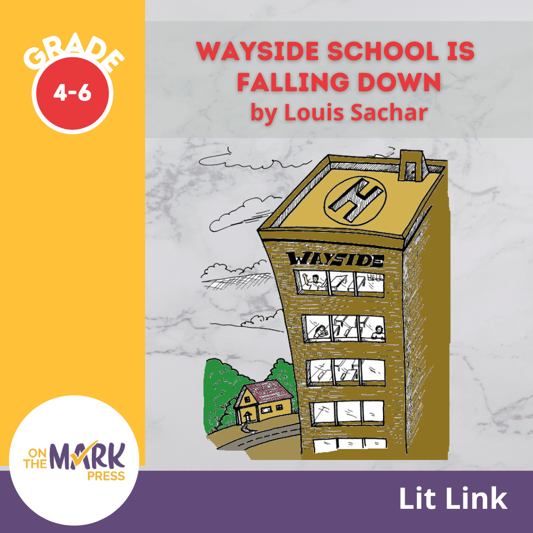 Wayside School Is Falling Down (Louis Sachar) Novel Study (35 pages) in  2023
