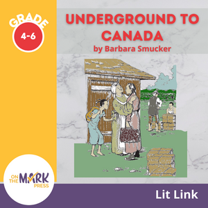 Underground to Canada Lit Link/Novel Study Grades 4-6