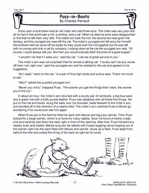 Puss-in-Boots Fairy Tale Lesson Using Bloom's Taxonomy Gr. 3-5