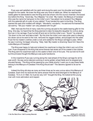 Puss-in-Boots Fairy Tale Lesson Using Bloom's Taxonomy Gr. 3-5