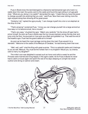 Puss-in-Boots Fairy Tale Lesson Using Bloom's Taxonomy Gr. 3-5