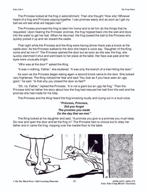 The Frog Prince Fairy Tale Lesson Using Bloom's Taxonomy Gr. 3-5