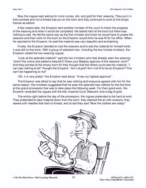 The Emperor's New Clothes Fairy Tale Lesson Using Bloom's Taxonomy Gr. 3-5