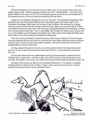 The Golden Goose Fairy Tale Lesson Using Bloom's Taxonomy Gr. 3-5