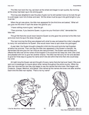 Rumpelstiltskin Fairy Tale Lesson Using Bloom's Taxonomy Gr. 3-5