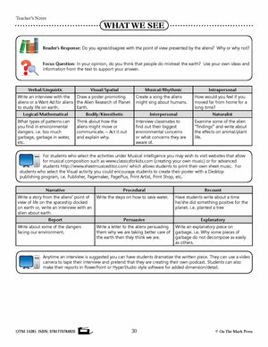 What We See (Fiction - Report) Grade Level 1.2 Aligned to Common Core