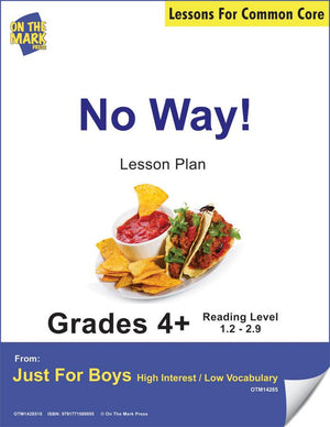 No Way! (Non-Fiction - Report) Reading Level 2.4 Aligned to Common Core