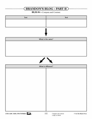 Brandon's Blog - Part II Gr. 4+ (Fiction - Recount Writing) Reading Level 1.7