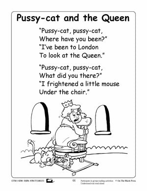 Pussy Cat And The Queen Literacy Building Aligned To Common Core Pk-K