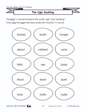 The Ugly Duckling Literacy Building Aligned To Common Core Gr. 1-3