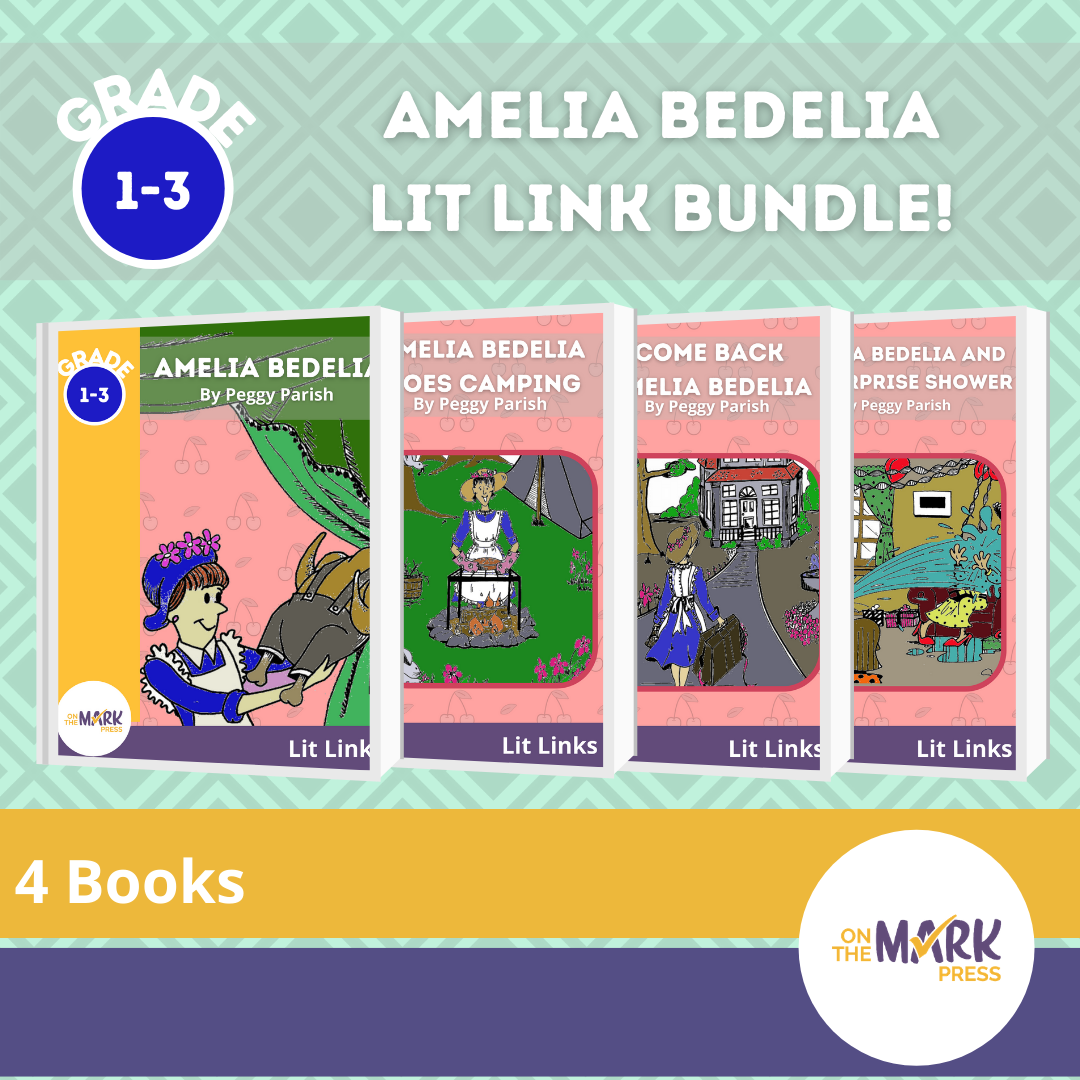 Amelia Bedelia: 4 Lit Link/Novel Study Bundle! Grades 1-3