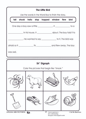 The Little Bird  Reading Lesson Gr. 1-3  Aligned To Common Core