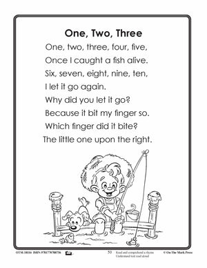 One, Two, Three Reading Lesson Gr. 1-3  Aligned To Common Core