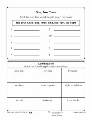 One, Two, Three Reading Lesson Gr. 1-3  Aligned To Common Core