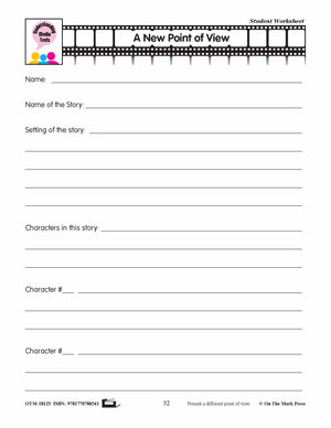 Point of View Lesson Plan  - Aligned to Common Core - Gr K-1