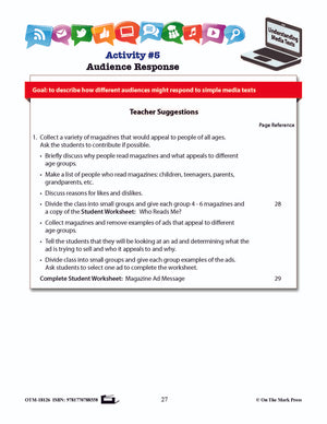 Audience Response Lesson Plan Grades 2-3 - Aligned to Common Core
