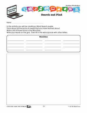Media in My Week Survey Lesson Plan Grades 2-3 - Aligned to Common Core