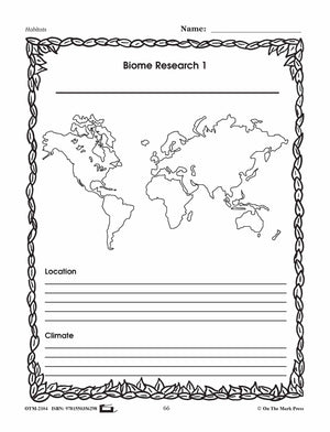 The Earth's Biomes Lesson Plan Grades 4-6