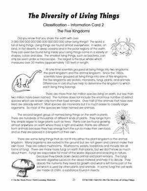 The Five Kingdoms of Diversity Lesson Plan Grades 4-6