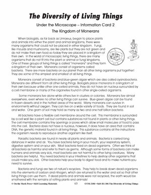 The Kingdom of Monerans Lesson Plan Grades 4-6