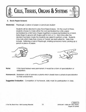 Multicellular Organisms Lesson Grades 7-8