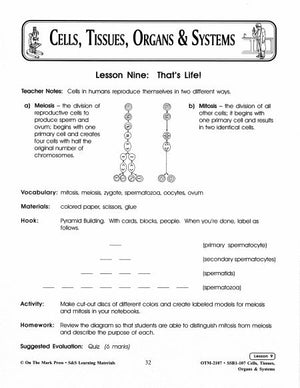 That's Life - Meiosis and Mitosis Lesson Grades 7-8