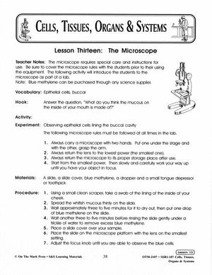 The Microscope Lesson Grades 7-8
