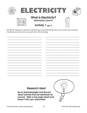 Where Can We Find Electricity? Lesson Plan Grades 4-6