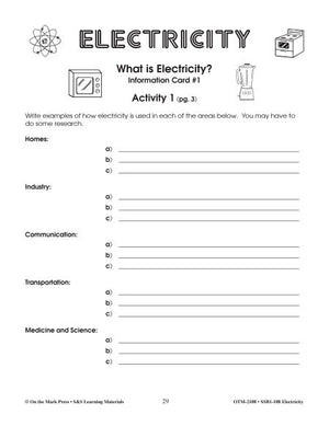 Where Can We Find Electricity? Lesson Plan Grades 4-6