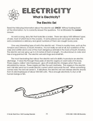 The Electric Eel Lesson Plan Grades 4-6