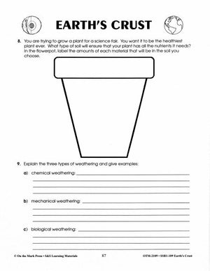 Rocks & Fossils Quiz Grades 6-8