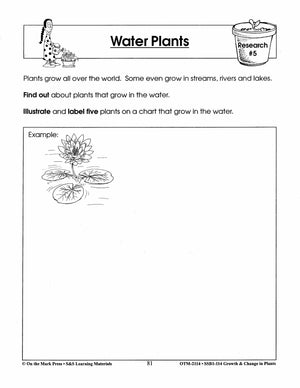 Water Plants Lesson Grades 2-3