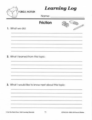 Friction Activities Grades 1-3