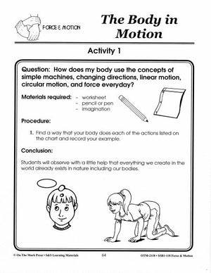 The Body in Motion Research Activity Grades 1-3