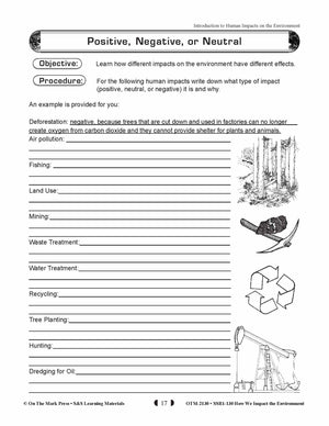 Positive, Negative, or Neutral? Lesson Gr. 5-8