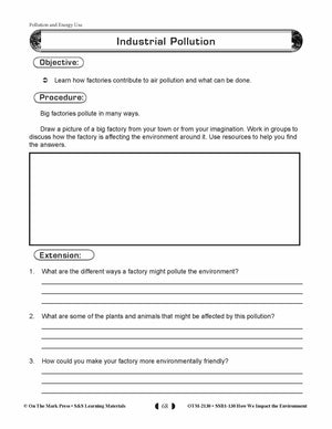 Industrial Pollution Grades 5-8 eLesson Plan