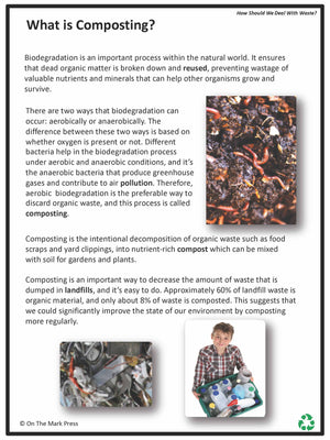 What is Composting? Lesson Grades 5-8