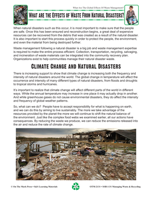 What are the Effects of Waste from Natural Disasters? Lesson Grade 5-8