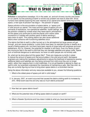 What is Space Junk? Lesson Grades 5-8