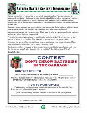How Many Batteries Can You Recycle? Lesson Grades 5-8